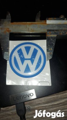 W Volkswagen jel öntapadós műgyanta domború 1400Ft Új Veszprém