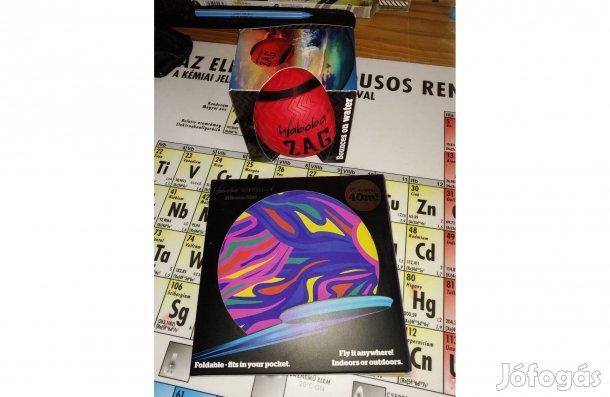 Waboba Zag vízen pattanó labda vagy Waboba Wingman szilikon frizbi