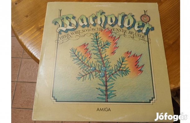 Wacholder bakelit hanglemez eladó