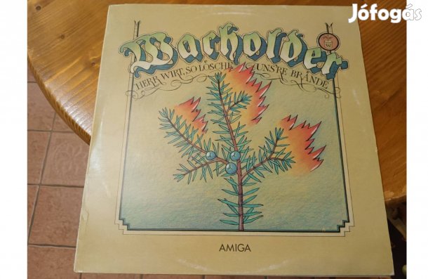 Wacholder bakelit hanglemez eladó