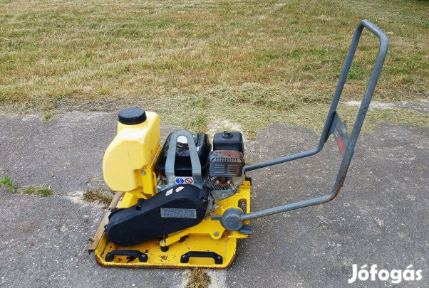 Wacker vízfügönyös (locsolós) talajtömörítő lapvibrátor dőngölő