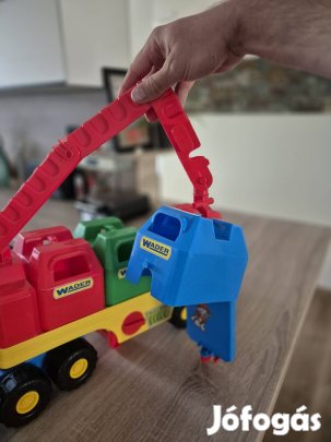 Wader darus konténerszállító kamion, nagy,erős