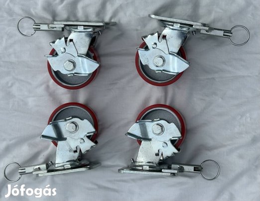 Wagner Nagy teherbírású beálló/fix görgő 3 az 1-ben