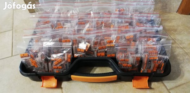 Wago oldható karos 221-415 vezeték kábel összekötő Dunaharasztin eladó