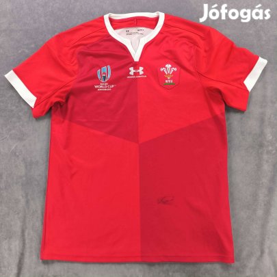 Wales 2019 Under Armour World Cup hazai rögbi mez M-es