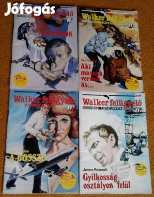 Walker felügyelő krimisorozat füzetek
