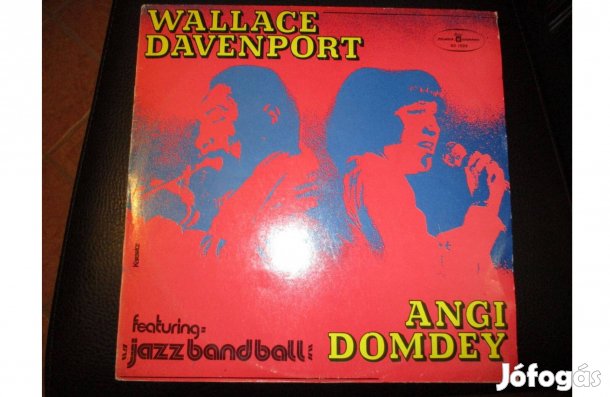 Wallace Davenport Angi Domdey bakelit hanglemez eladó