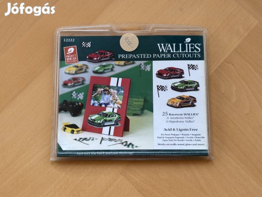 Wallies tapéta dekor készlet 12222 Autós új