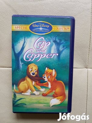 Walt Disney A róka és a kutya mesefilm Cap und Capper német nyelvű VHS