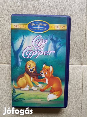 Walt Disney A róka és a kutya mesefilm Cap und Capper német nyelvű VHS