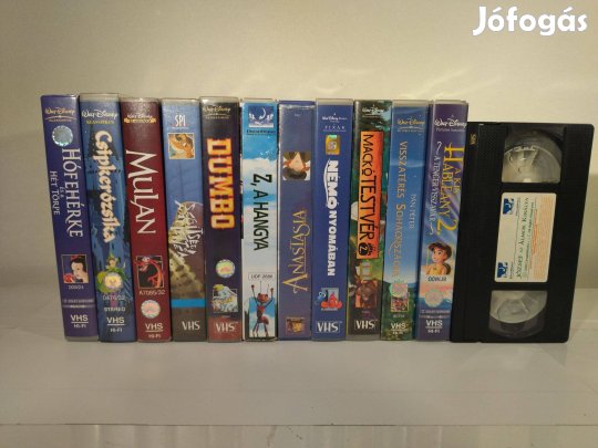Walt Disney Mese Pakk VHS videókazetta