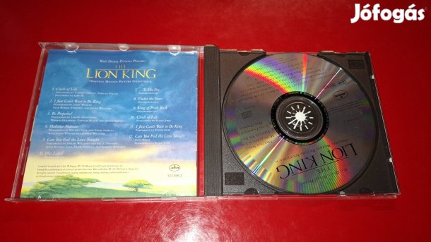 Walt Disney The Lion king Soundtrack Cd 1994