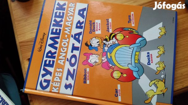 Walt Disney - Gyermekek képes angol-magyar szótára