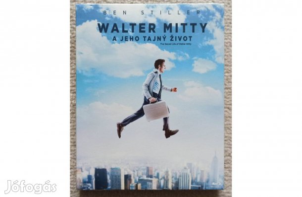 Walter Mitty titkos élete (bontatlan)(papír feknis) blu-ray blu ray