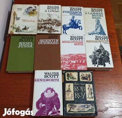Walter Scott könyvcsomag / 12 db könyv