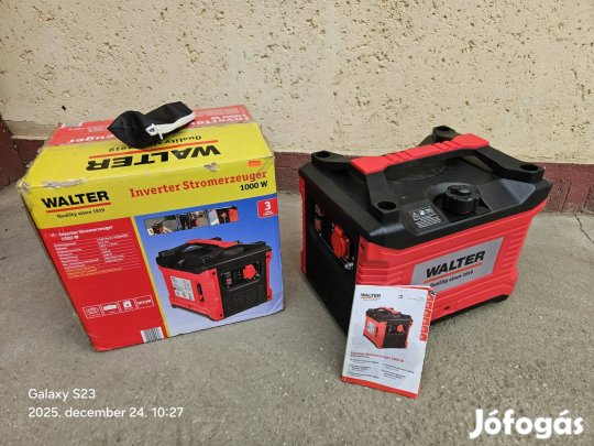 Walter inverteres áramfejlesztő aggregátor