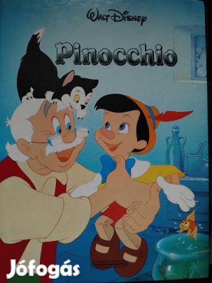 Waly Disney Pinoccio Mesekönyv 