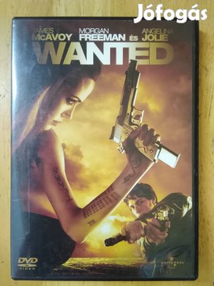 Wanted újszerű dvd Angelina Jolie 