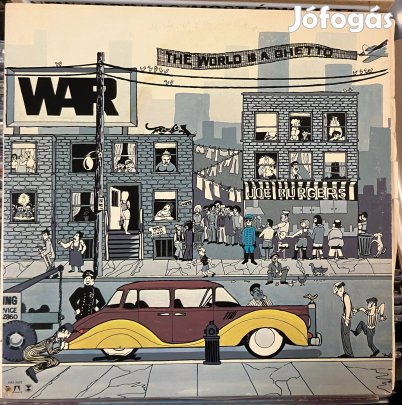 War - The World Is A Ghetto LP 1972. USA /VG+/VG+/