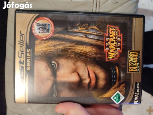 Warcraft 3 pc játék komplett kiegészítővel együtt