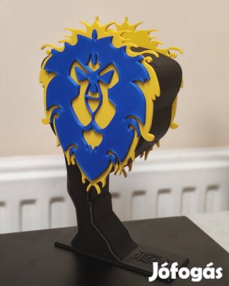 Warcraft Alliance fejhallgató állvány