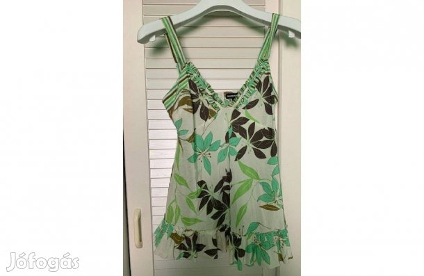 Warenhouse színes spagetti pántos felső 36