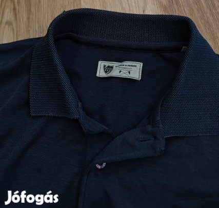 WarrenParker sportos vékony férfi pulóver XL