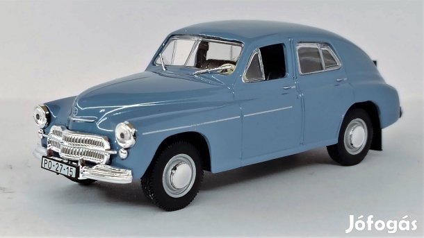 Warszawa M20 modellautó 1:43 új bontatlan eladó