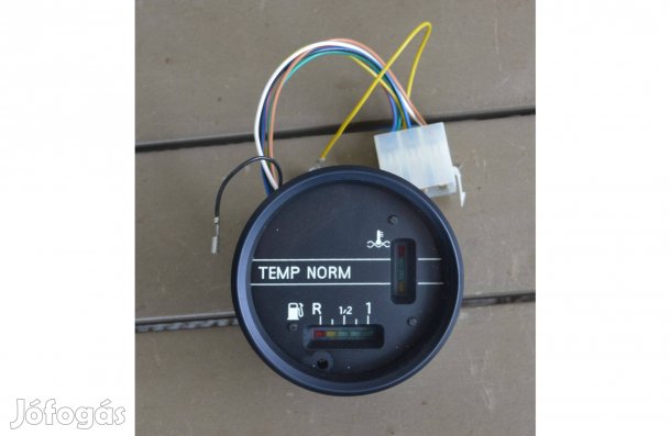 Wartburg 1.3 Trabant 1.1 új kombinált vízhőfok és benzinszint műszer