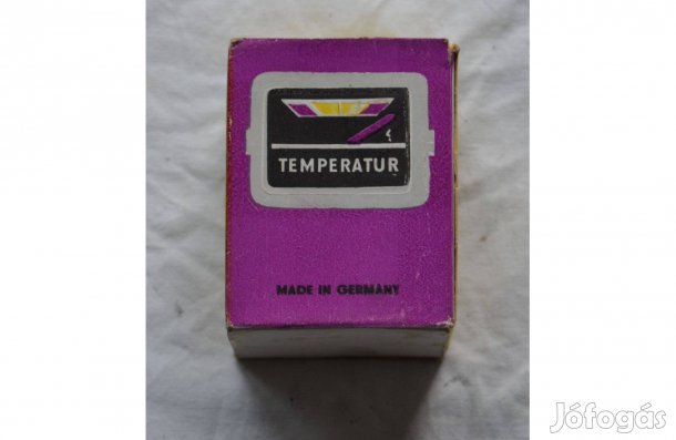 Wartburg 353 első szériás új hőfokmérő óra csík műszerfalas változat