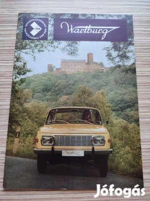 Wartburg 353 magyar prospektus, katalógus