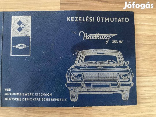 Wartburg kézikönyv, Kia Sephia kézikönyv eladó