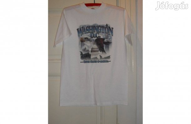 Washington fehér póló, felső ( M-es )