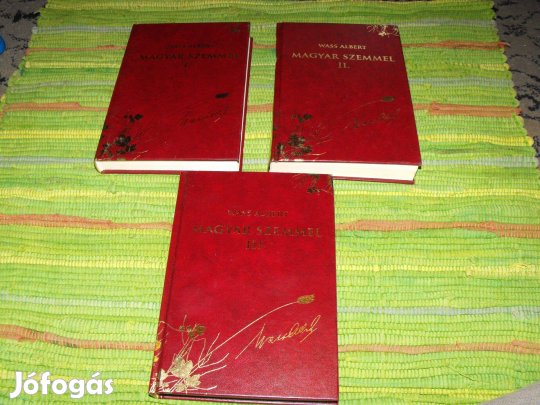 Wass Albert Magyar szemmel I-II-III Díszkiadás sorozat