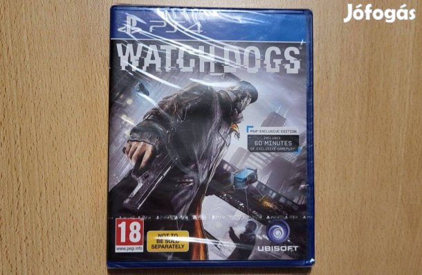 Watch Dogs PS4 játék, új bontatlan