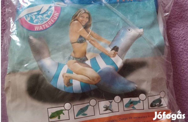 Waterfun márkájú / felfújható "fóka" úszómatrac (bontatlan) / 140cm