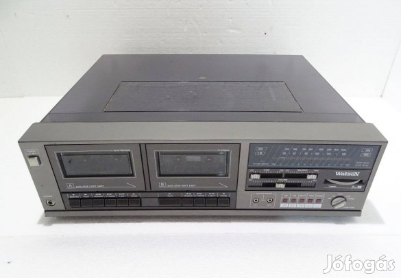 Watson CO 665 lemezlejátszó sztereó kazetta deck kazetta lejátszó