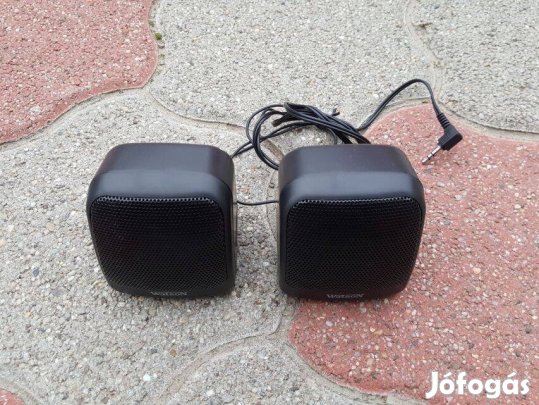 Watson passzív hangsugárzó hangfal hangszóró pár 3, 5 mm jack