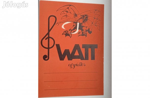 Watt együttes plakát , A-4-es méretű , új