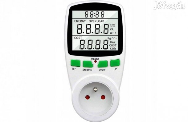 Watt-energiafogyasztás mérő HH-7967 Ajándékozható állapotú
