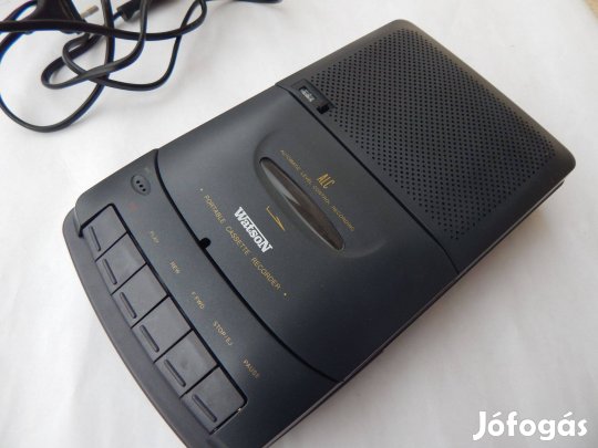 Wattson CD 5310 Tipusú Kazettás Magnó Rekorder Dobozában