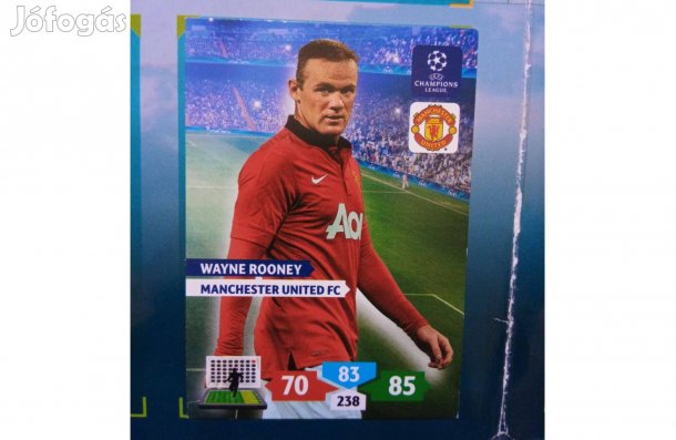 Wayne Rooney (Manchester United) Champions League kártya