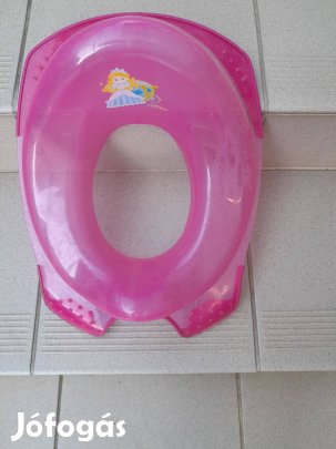 Wc szűkítő műanyag -rózsaszín-