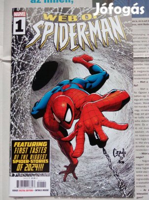 Web of Spider-Man (2024 Marvel) képregény 1A. szám eladó!