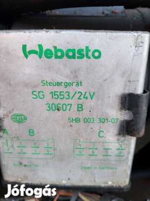 Webasto állófűtés