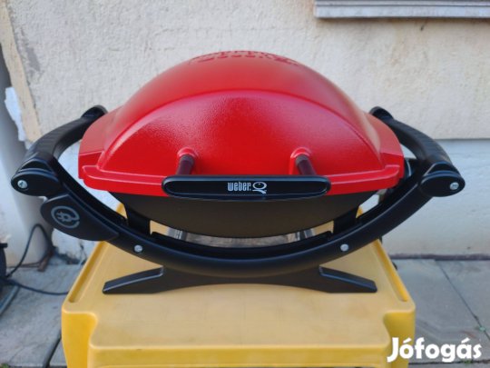 Weber Q 140 Elektromos Grill Grillsütő (újszerű állapot)