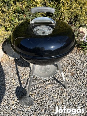 Weber faszenes gömbgrill 45cm átmérő