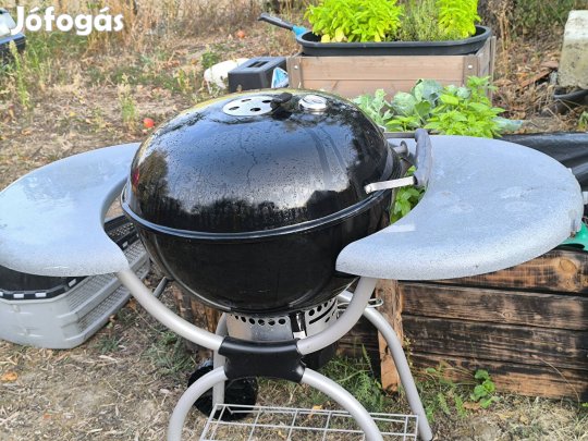 Weber one touch de luxe faszenes grill 57cm