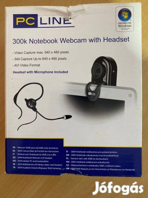 Webkamera + headsett (típus: PC LINE 300K)