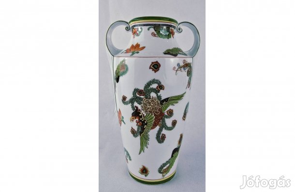 Wehinger & Co szecessziós kézzel festett váza.(T:174)